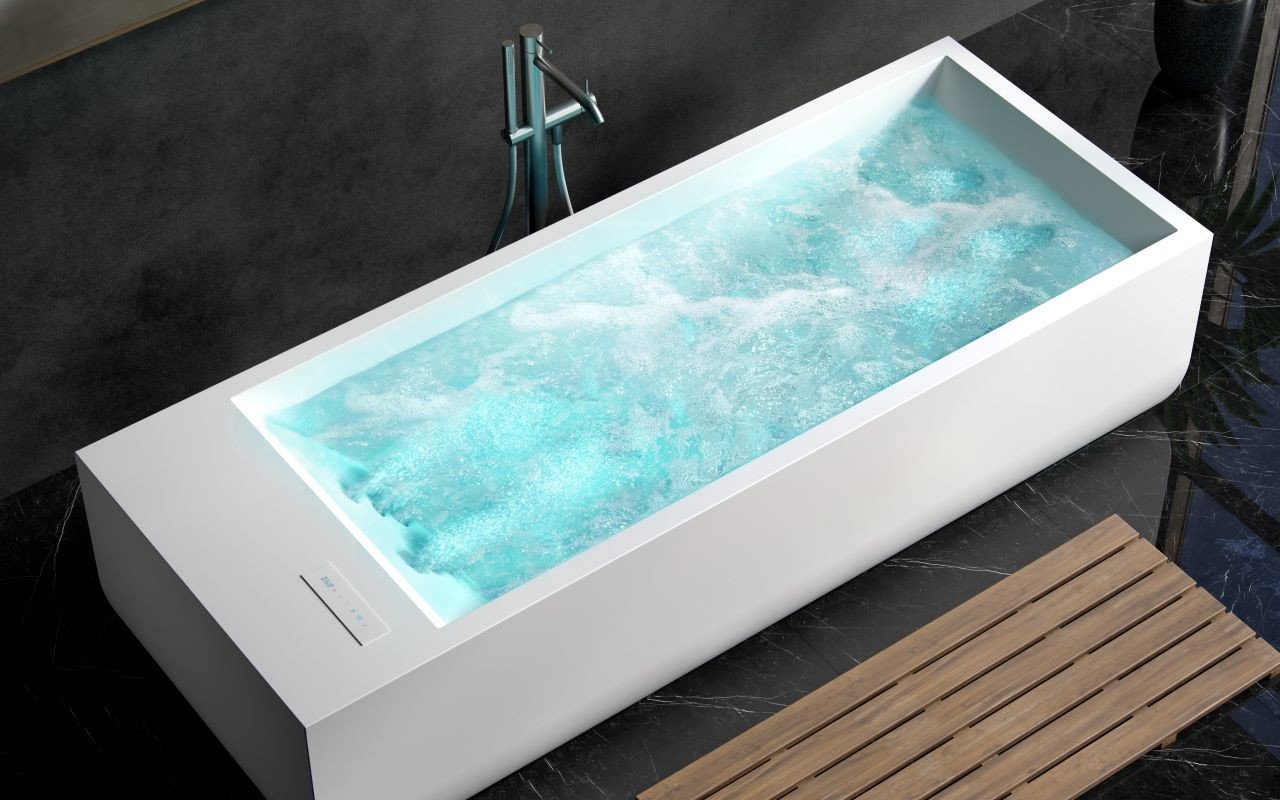 ⇒ Antideslizante bañera h2o quadro blanca y azul 6u ▷ Precio